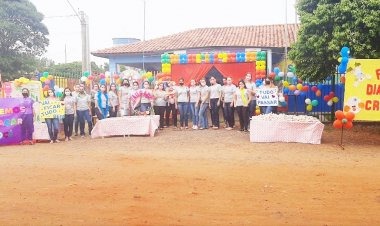 Cida Farias pede reforma do CEI Recanto do Saber Foto: Divulgação
