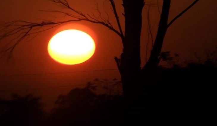 Ar seco e quente ganha força e MS volta a registrar calor de 40°C Foto: Edemir Rodrigues - Pôr do Sol na Capital
