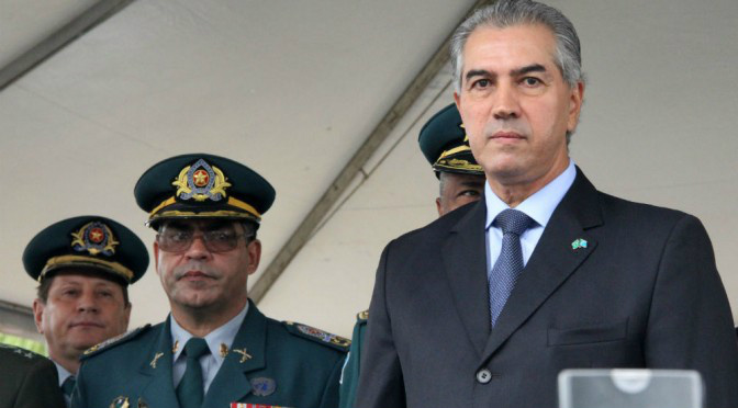  governador Reinaldo Azambuja será homenageado pelo Exército Brasileiro nesta terça-feira (19), com a Medalha da Ordem do Mérito Militar / Foto: Divulgação