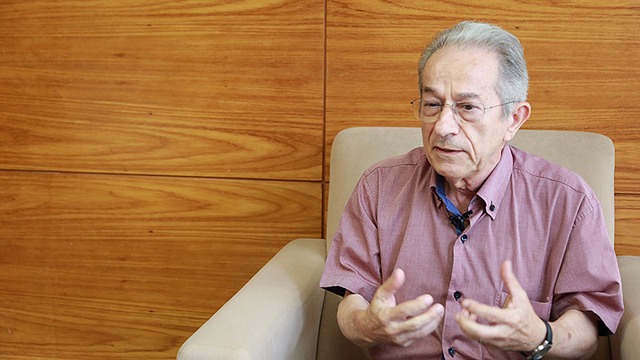 Dermeval Saviani, tem 73 anos.Foto: Divulgação