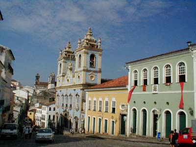 Centro Histórico do Pelourinho, na Bahia.