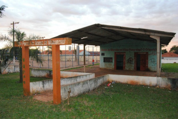 Sede da Associação de Moradores das vilas Jardim Panorama e Orlando Viol / Foto: Arquivo/Moreira Produções