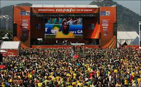 Clima de comemoração na Fifa Fan Fest no DF começou antes mesmo do apito final Clima de comemoração na Fifa Fan Fest no DF começou antes mesmo do apito final