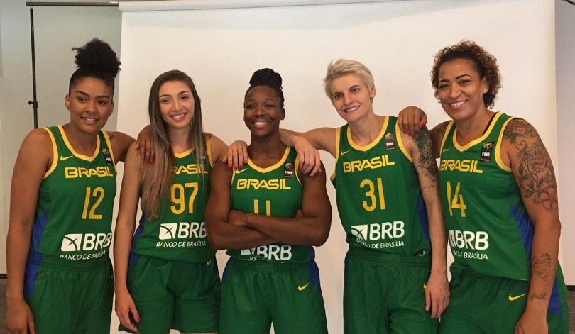 Seleção vence Colômbia na estréia da Copa América Feminina de Basquete Divulgação