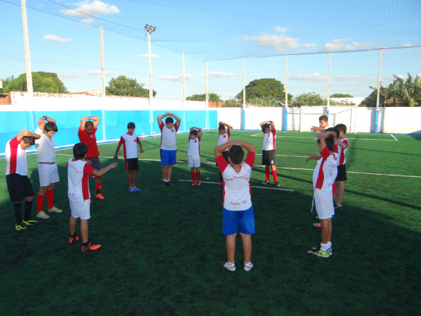 União Esporte Clube realiza confraternização com alunos da escola de futebol A escolinha de futebol atende jovens com idade entre 6 e 16 anosFoto: Moreira Produções