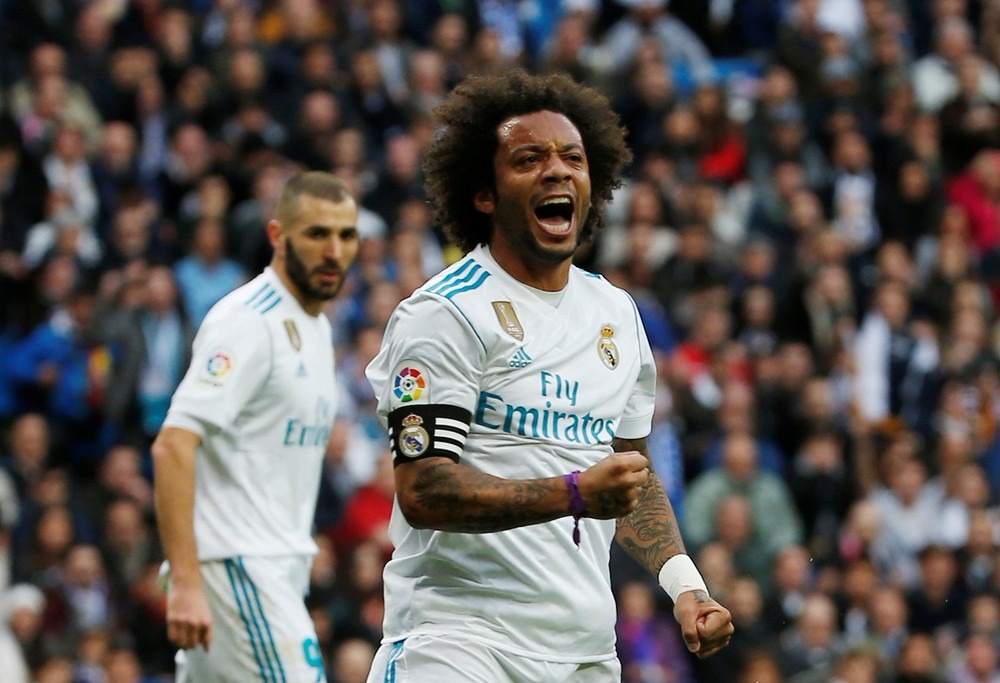 Marcelo se anima com chance de enfrentar o Grêmio na final: "Seria incrível" Marcelo espera enfrentar o Grêmio na decisão do Mundial de Clubes (Foto: REUTERS/Javier Barbancho)