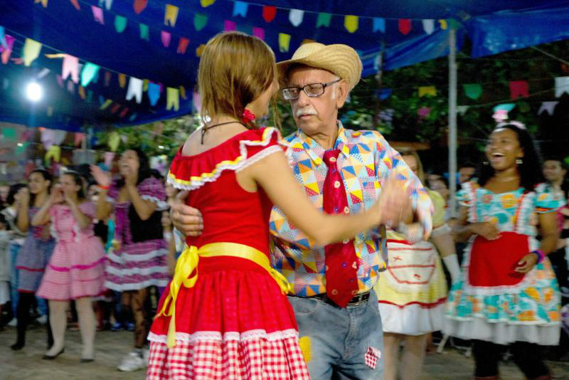 A festa junina é mais conhecida na região Nordeste, mas  é comemorada em todo o país. Foto: Rosilene Miliotti	 