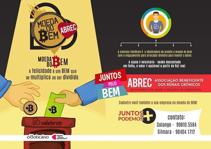 Projeto Moeda do Bem promove solidariedade em Campo Grande Projeto Moeda do Bem promove solidariedade em Campo Grande