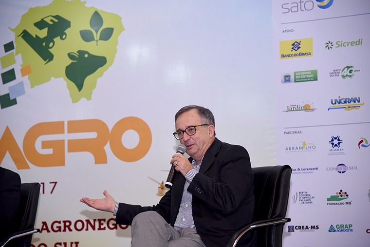 Em painel sobre uso territorial, Mauricio Saito fala sobre realidade de MS Foto: Divulgação