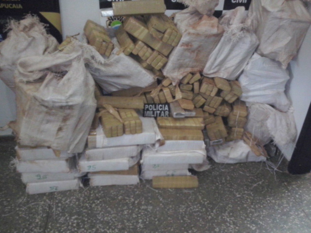 Droga totalizou 490 Kg / Foto: Assessoria