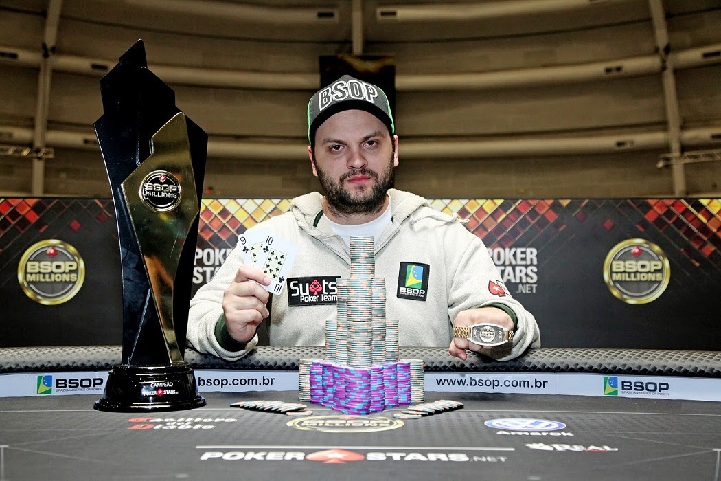 Sul-mato-grossense vence o Evento Principal do BSOP Millions 2017 Saulo Sabioni