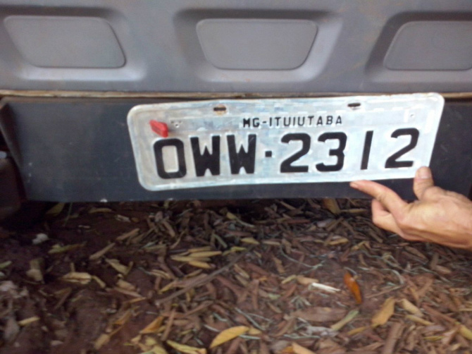 Veículo estava registrado em queixa de roubo / Foto: Assessoria