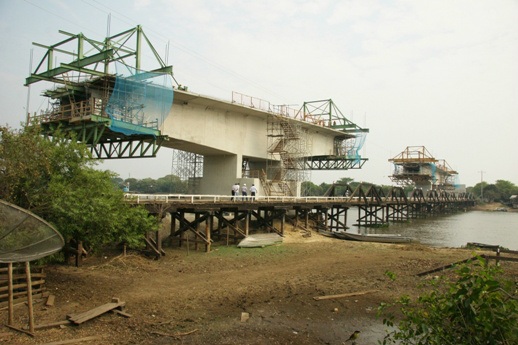 Estado garante turismo e desenvolvimento com construção de ponte de concreto Estado garante turismo e desenvolvimento com construção de ponte de concreto