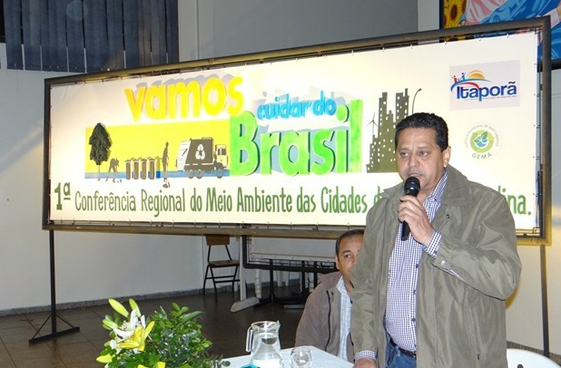   Antonio Vilharva, chefe do Sesam também esteve na Conferência e se reuniu com a prefeitura de Itaporã para discutir nova parceria