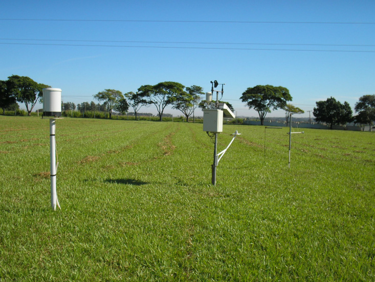 Estação meteorológica da Embrapa Agropecuária Oeste