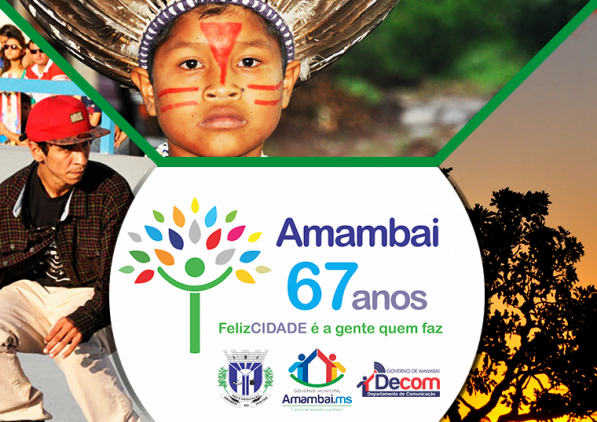 Com show da Banda Falamansa, Amambai comemora 67º aniversário Com show da Banda Falamansa, Amambai comemora 67º aniversário