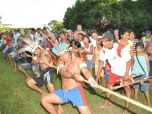 Dia do Índio nas aldeias de Amambai tem diversificada programação Esportes também fazem parte da programação / Foto: Moreira Produções