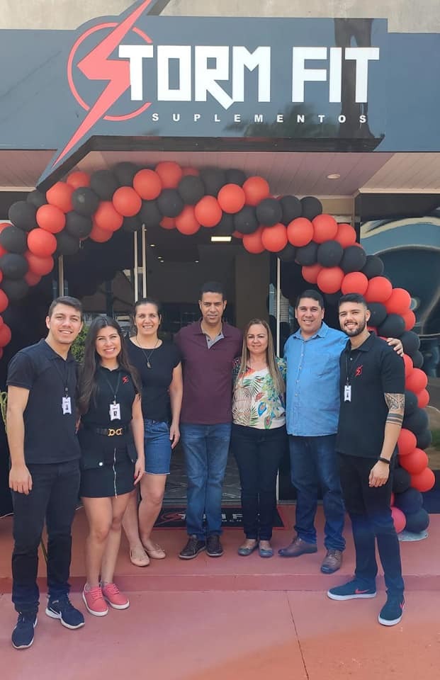 Amambai tem muito a comemorar nesse aniversário de 73 anos Uma das empresas inauguradas no mês de setembro foi a Storm Fit, do jovem empresário Gabriel Serafim. / Foto: Reprodução