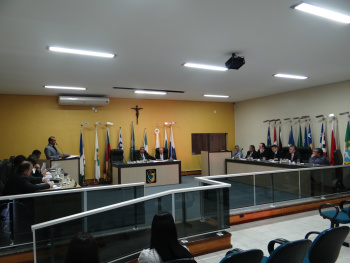 Resumo da sessão da Câmara de Amambai do dia 5 de agosto Plenário do legislativo nesta segunda-feira (5)Foto: Moreira Produções