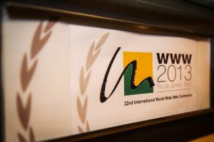 Www2013 uniu a ciência da internet a aplicações na vida real