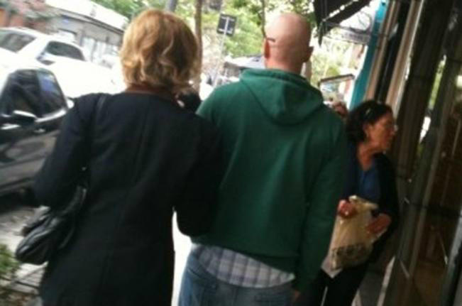 Careca, Gianecchini circula com Marília Gabriela em SP