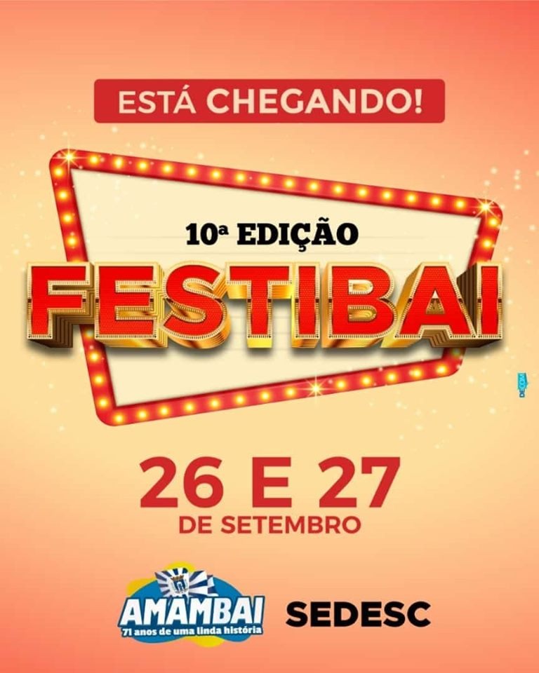 Agenda de eventos para Amambai e região