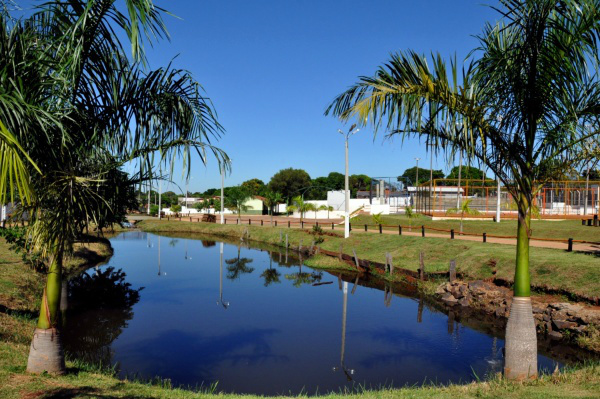 67 Motivos para Amar Amambai O parque Muriama Mascarenhas é o cartão postal da cidade / Foto: Divulgação