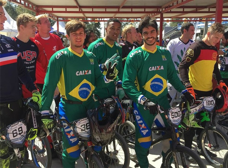 Seleção brasileira busca top 10 na última etapa da Copa do Mundo de BMX (CBC/Divulgação)