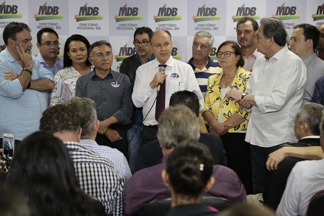 Emedebistas surpreenderam ao anunciar apoio ao PDT (Foto: Minamar Júnior)