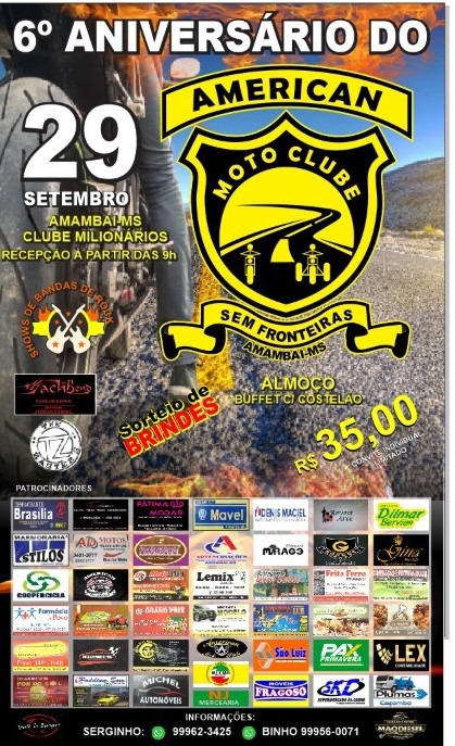 Agenda de eventos para Amambai e região