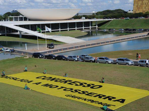 Desmatamento zero será a principal bandeira do Greenpeace na Rio+20