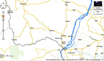Índios invadem fazenda e bloqueiam estrada em Iguatemi