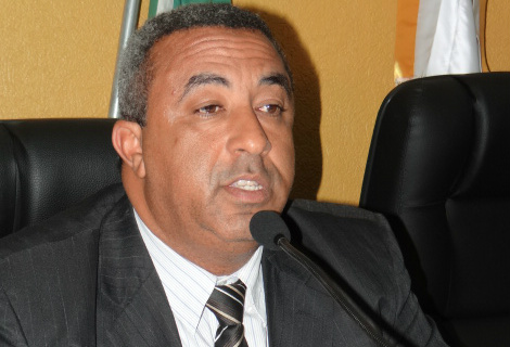 Presidente da Câmara de Vereadores de Amambai, vereador Carlinhos (PPS) / Foto: Moreira Produções