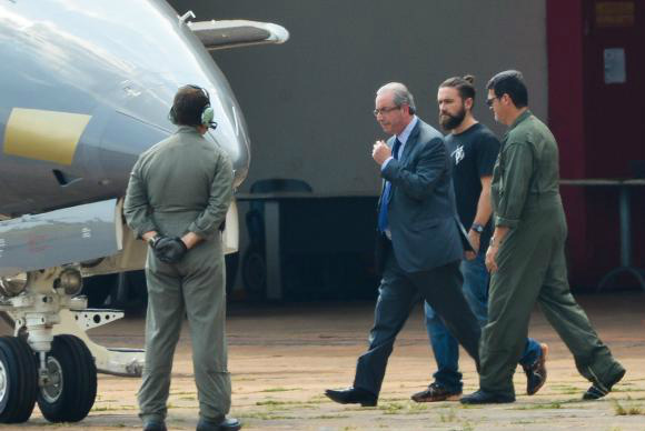 O ex-presidente da Câmara dos Deputados, Eduardo Cunha, apontou Temer e Lula como testemunhas de defesa    (Wilson Dias/Agência Brasil)Wilson Dias/Agência Brasil