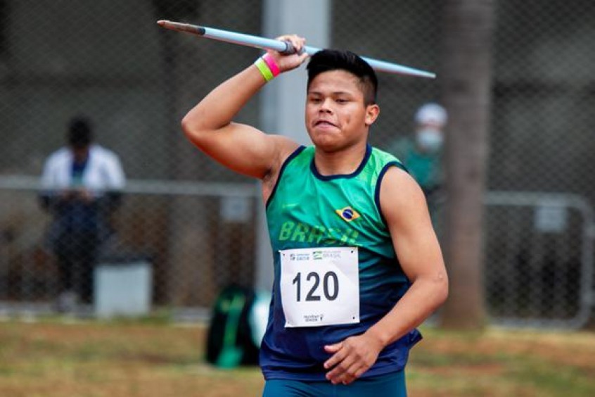 Amambaiense fatura medalha no dardo no Sul-Americano Sub-18 de Atletismo Foto: divulgação