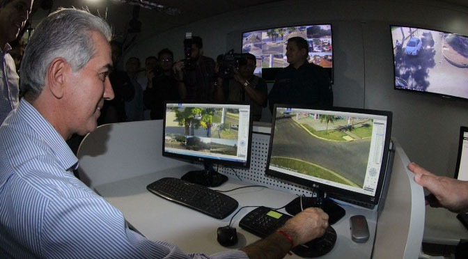 A implantação do monitoramento, em alguns municípios de Mato Grosso do Sul, também contribuiu para a melhoria da segurança pública. Foto: Chico Ribeiro
