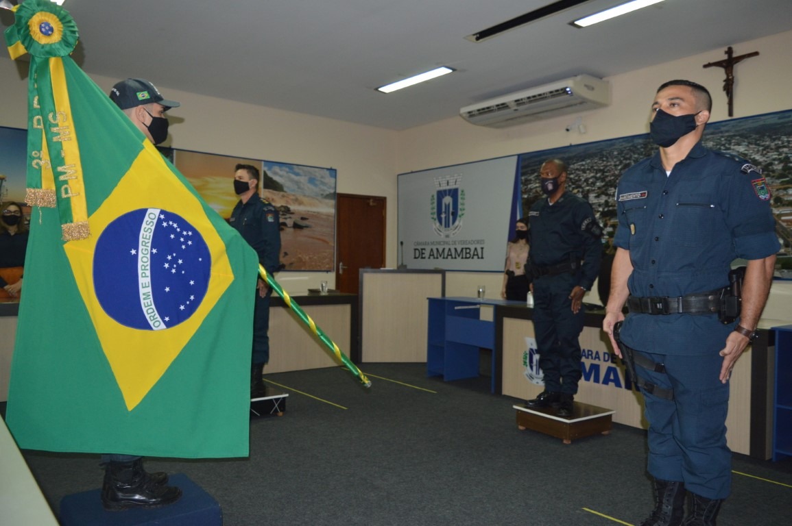 Major Willian Nascimento assume o comando da Polícia Militar de Amambai Major Willian Nascimento assumiu o comando da 3ª CIPM na manhã desta quinta-feira (1º) / Foto: Moreira Produções