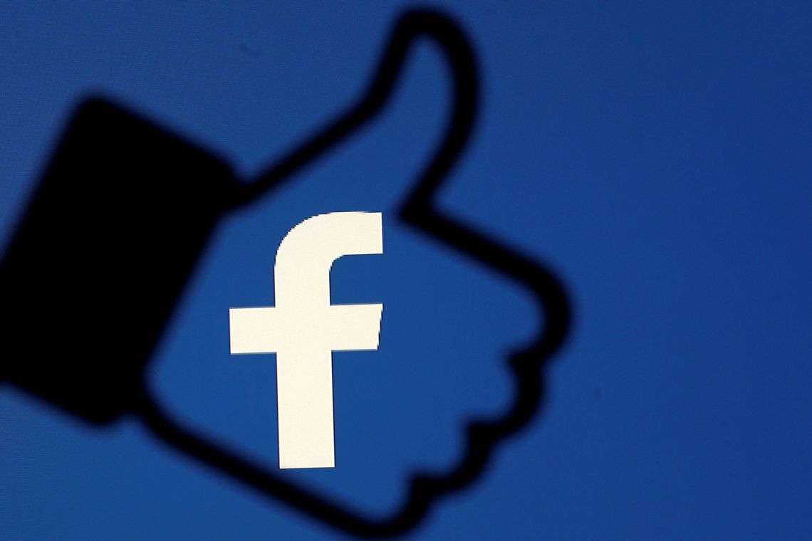 Facebook começa teste de não mostrar likes de publicações REUTERS/Dado Ruvic/Illustration/Direitos Rservados