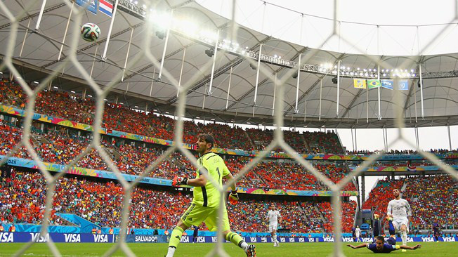 A Arena Fonte Nova, abençoada com gols para todo lado