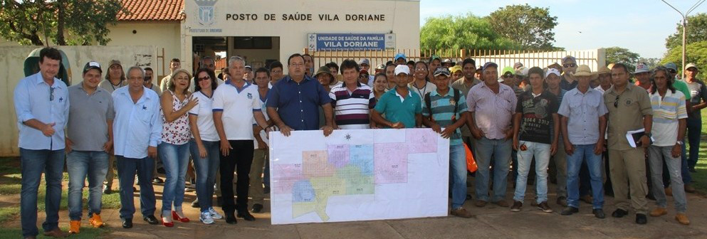 Em Amambai, dengue é combatida com força tarefa Prefeito Dr. Bandeira e equipes durante lançamento da força-tarefa contra a dengue no Posto de Saúde da Vila Doriane.