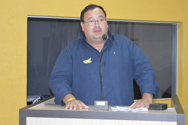 Campanha Maio Amarelo foi lançada em Amambai nessa sexta-feira (19) De acordo com o prefeito Dr. Bandeira, a prefeitura tem trabalhado para tornar o trânsito de Amambai a cada dia mais seguro / Foto: Moreira Produções