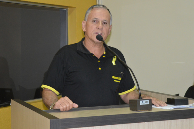 Campanha Maio Amarelo foi lançada em Amambai nessa sexta-feira (19) Jabes Moreira Brum / Foto: Moreira Produções