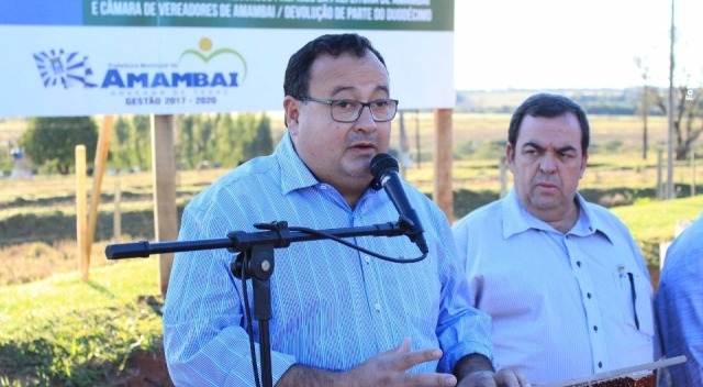 Prefeito de Amambai, Dr. Bandeira / Foto: Divulgação
