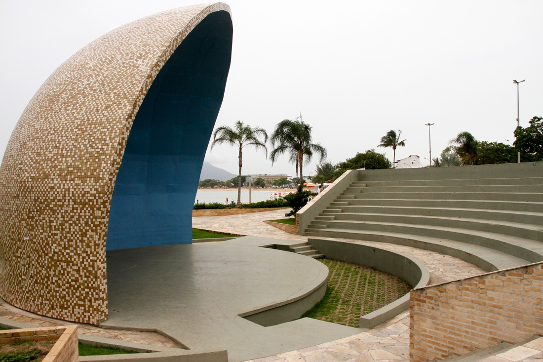 Foto demonstrativa de como é uma concha acústica / Foto: Divulgação