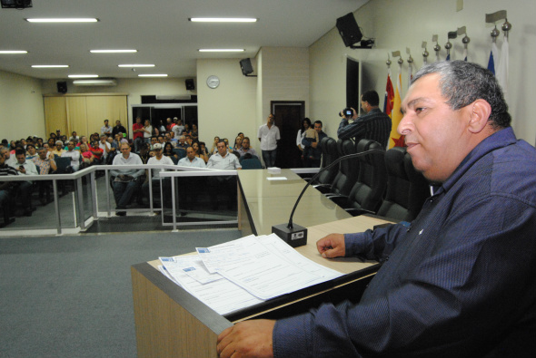 Vereador Valter Brito, pré-candidato a prefeito de Amambai pelo DEM / Foto: Moreira Produções