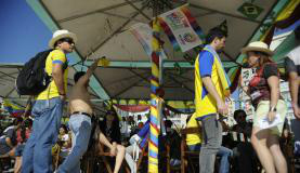 Equador aproveita a Copa para promover produtos e turismo no Brasil Equador aproveita a Copa para promover produtos e turismo no Brasil Tânia Rêgo/Agência Brasil
