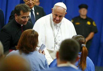 Papa Francisco critica sistemas prisionais que não procuram "curar feridas" Papa Francisco critica sistemas prisionais que não procuram "curar feridas"