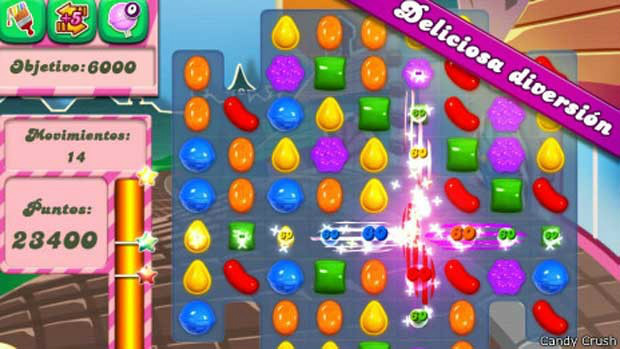 Jogo Candy Crush pode ser jogado no Facebook, no iPad ou no computador. (Foto: BBC)