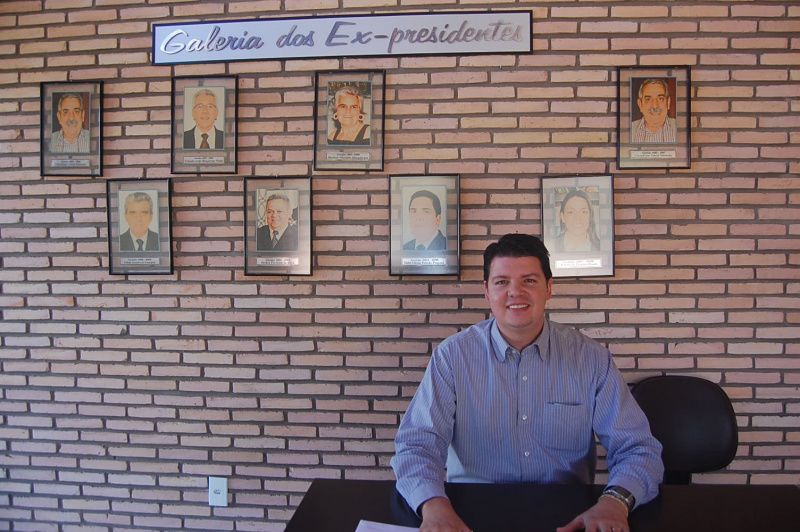 Advogado e presidente da OAB, André Vicentin Ferreira.