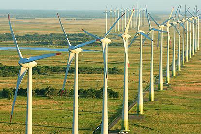 A capacidade instalada eólica no Brasil pode alcançar 7.904 MW até o final de 2015 / Foto: Vanderlei Tacchio / Foto: Divulgação